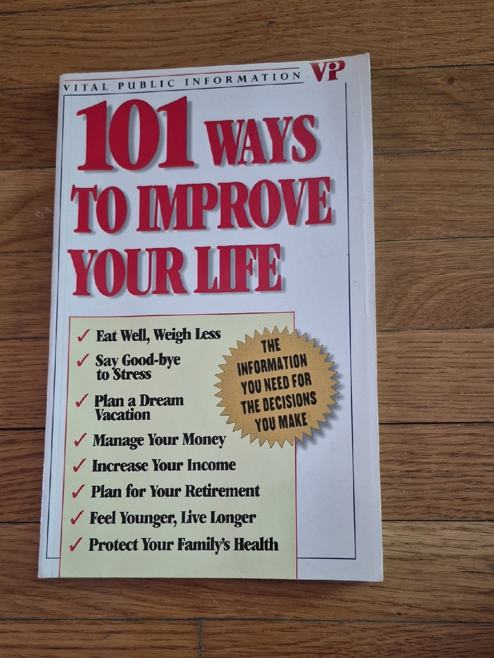 101 Ways to Improve Your Life - Vital Public Information